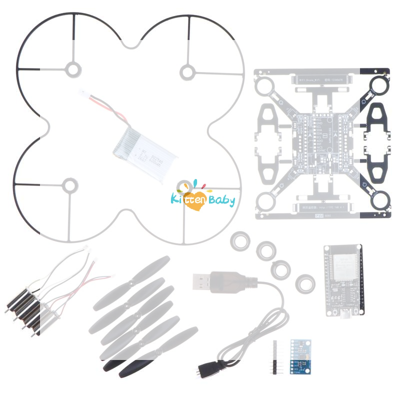 ESP32 Açık Kaynaklı Mini Drone - Drone Kit Octocopter incelemesi ve fiyatı